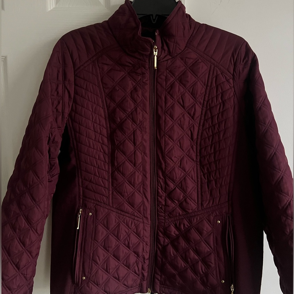 Weatherproof Quilted Burgundy barn Jacket L - Picture 3 of 15